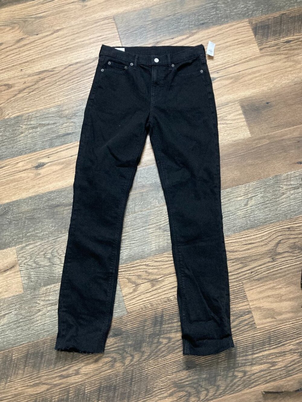 GAP  NWT Vintage Slim Mid Rise Black Jeans Women's Size 29/8T  L 31